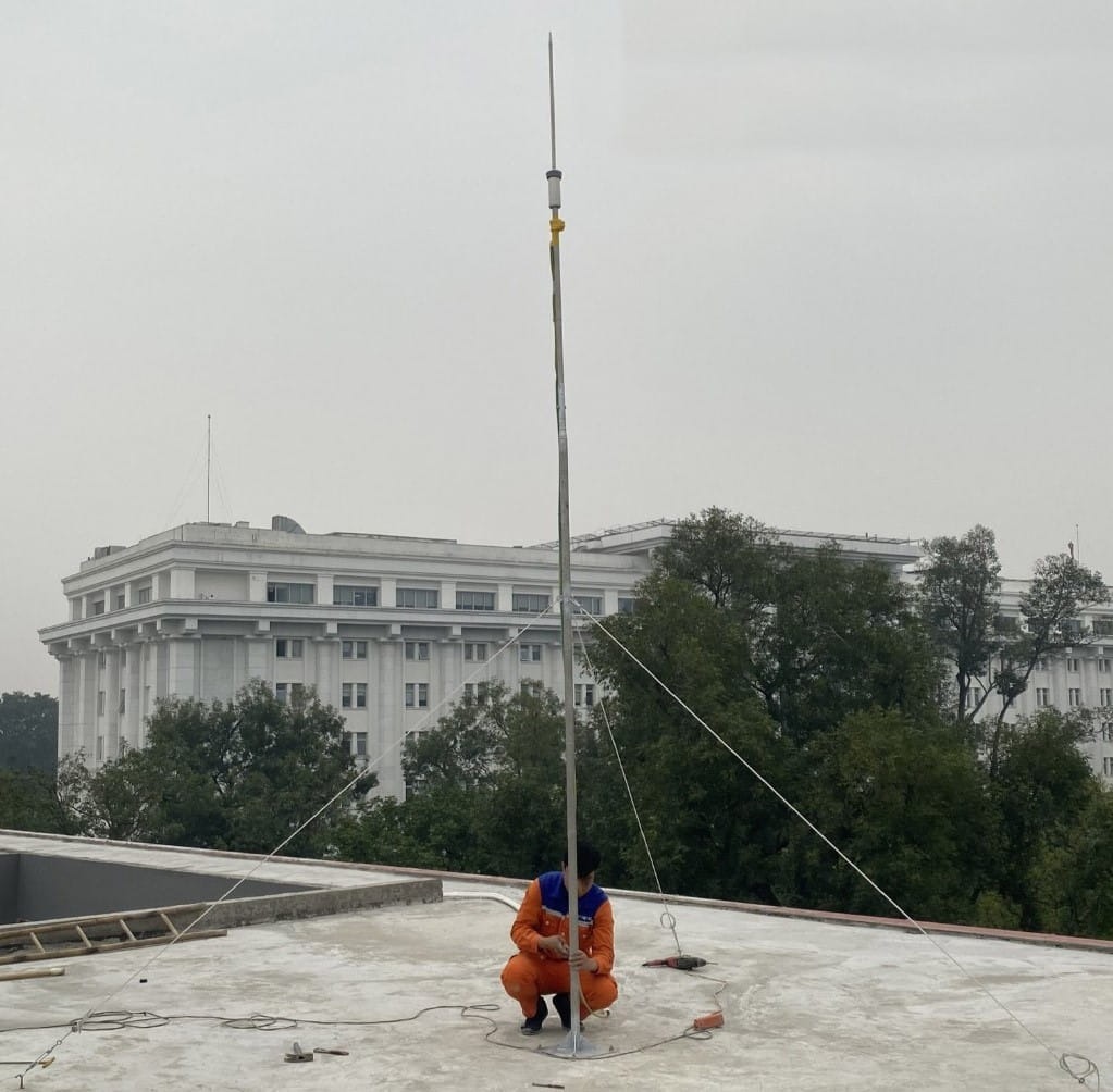Kim thu sét ESE phát tia tiên đạo sớm hơn tia sét tự nhiên trong môi trường