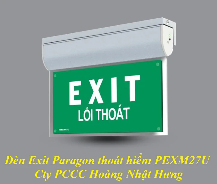 Đèn Exit thoát hiểm Paragon PEXM27U