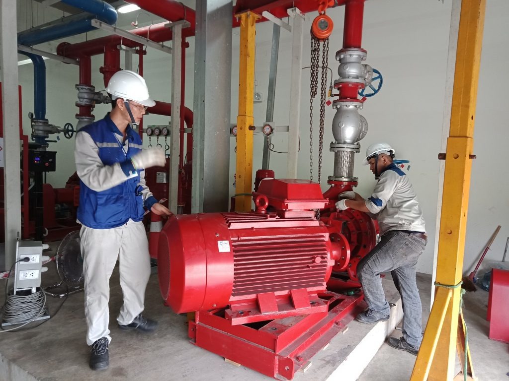 Máy bơm chữa cháy chính hãng luôn đi kèm chế độ bảo hành rõ ràng và minh bạch cho khách hàng