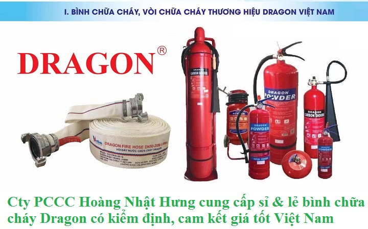 Bình chữa cháy Dragon được nhiều người lựa chọn nhờ giá thành hợp lý
