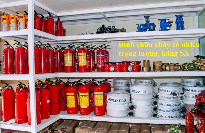Bình chữa cháy là thiết bị cần thiết để dập tắt đám cháy ngay từ giai đoạn ban đầu