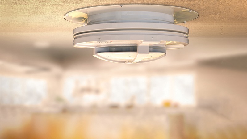Đầu báo khói ion hóa Chungmei CM-ID45 được thiết kế tối ưu cho hiệu suất cảnh báo cháy chính xác