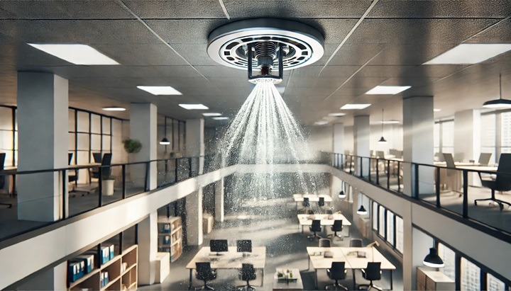 Đầu phun Sprinkler hiện đang được ứng dụng rộng rãi