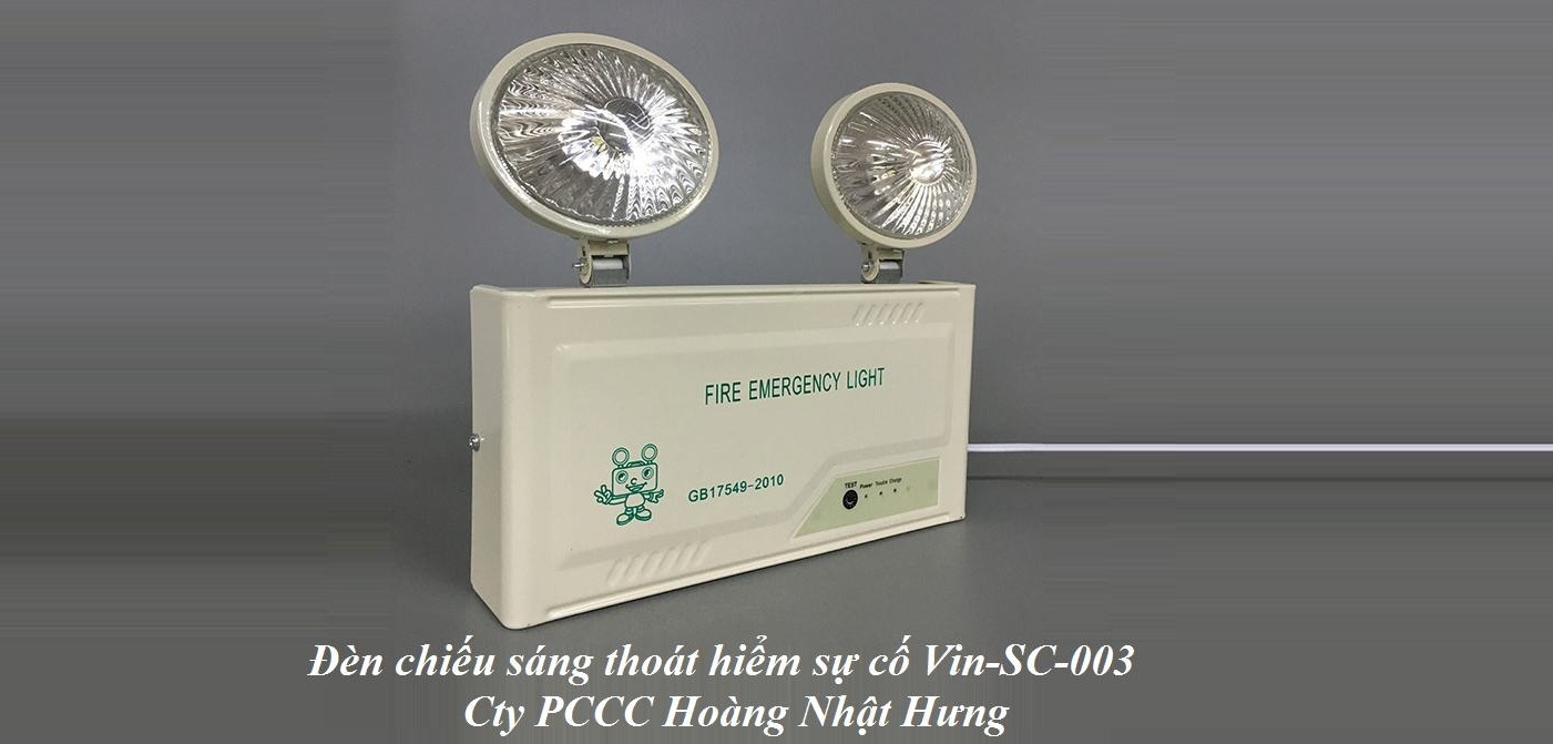 Đèn chiếu sáng sự cố giúp người dùng quan sát rõ lối thoát hiểm khi mất điện bất ngờ