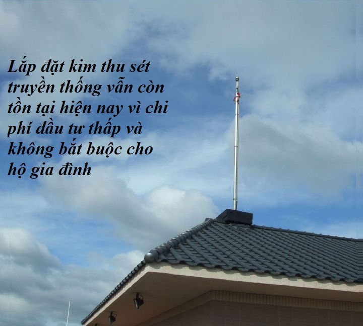 Việc lắp đặt kim thu sét giúp đảm bảo an toàn cho mọi loại công trình xây dựng hiện nay.