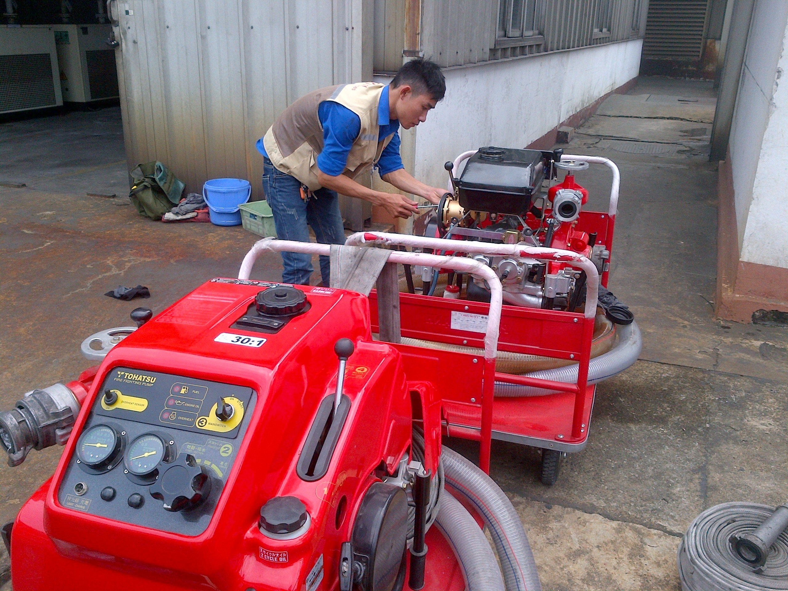 Để máy bơm cứu hỏa hoạt động hiệu quả, cần đảm bảo đầy đủ các điều kiện kỹ thuật cần thiết