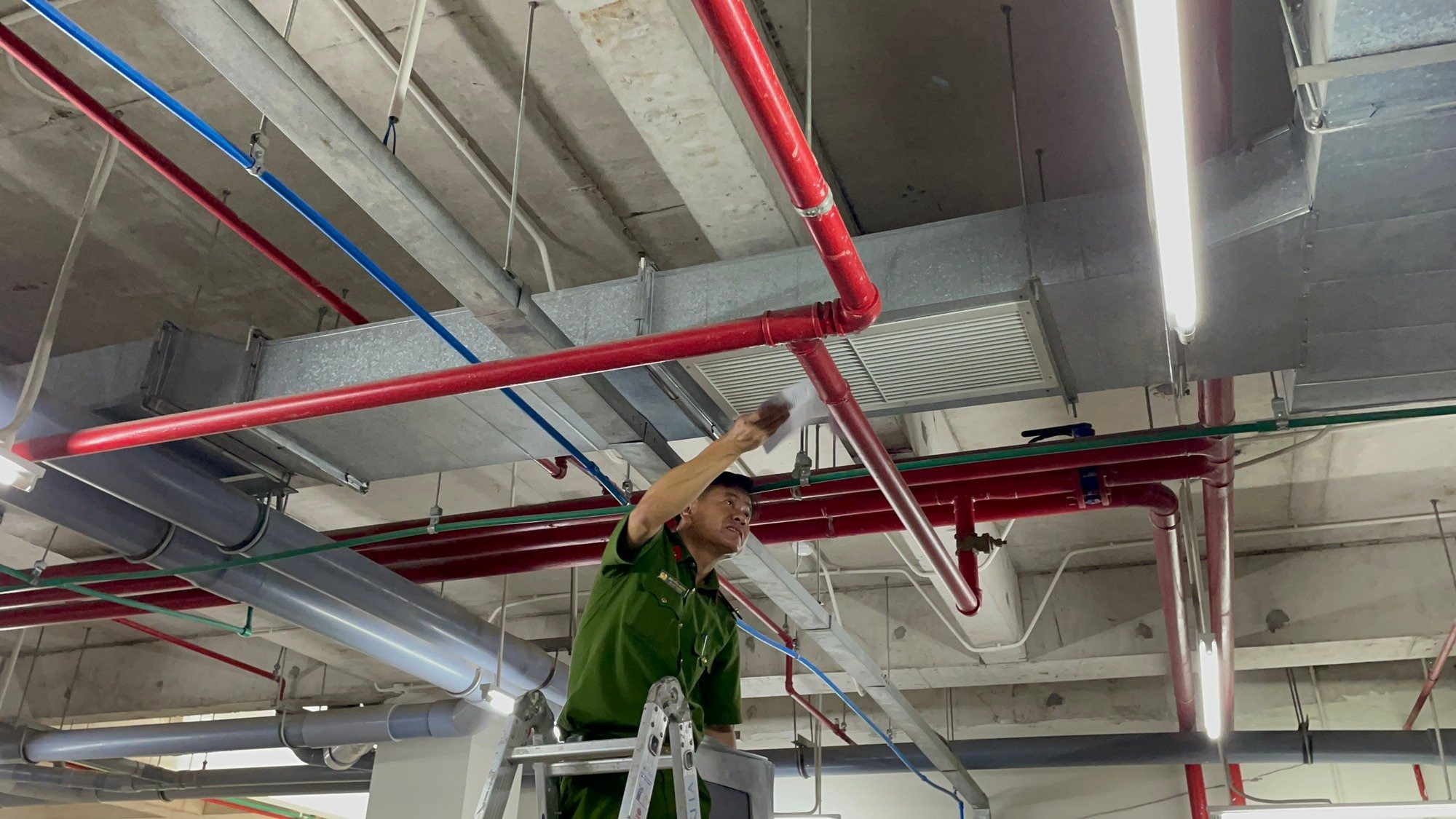 Quy trình bảo trì hệ thống PCCC bắt đầu bằng việc khảo sát và đánh giá toàn bộ hiện trạng hệ thống