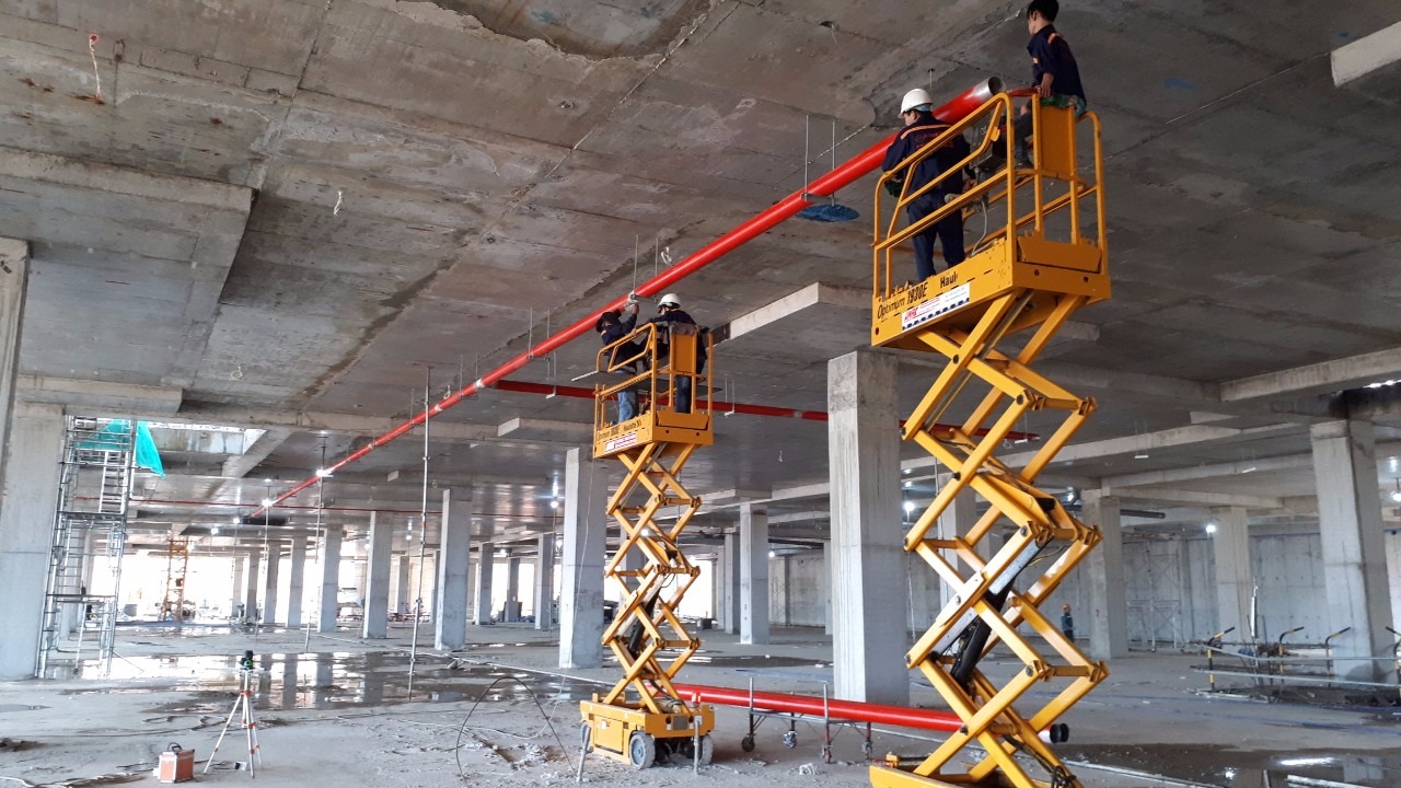 luôn giám sát thi công kỹ lưỡng để đảm bảo chất lượng và an toàn hệ thống chữa cháy