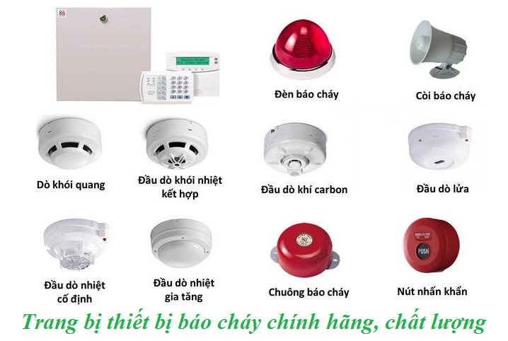 trang bị, lắp đặt báo cháy Dahua tại Cty PCCC Hoàng Nhật Hưng
