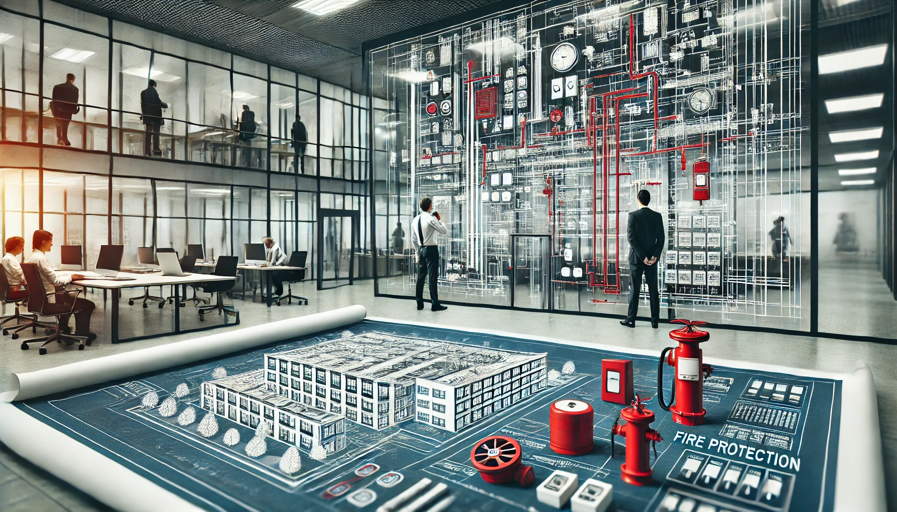 Trước khi nộp thẩm duyệt, cần rà soát toàn bộ bản vẽ thiết kế hệ thống PCCC thật kỹ lưỡng