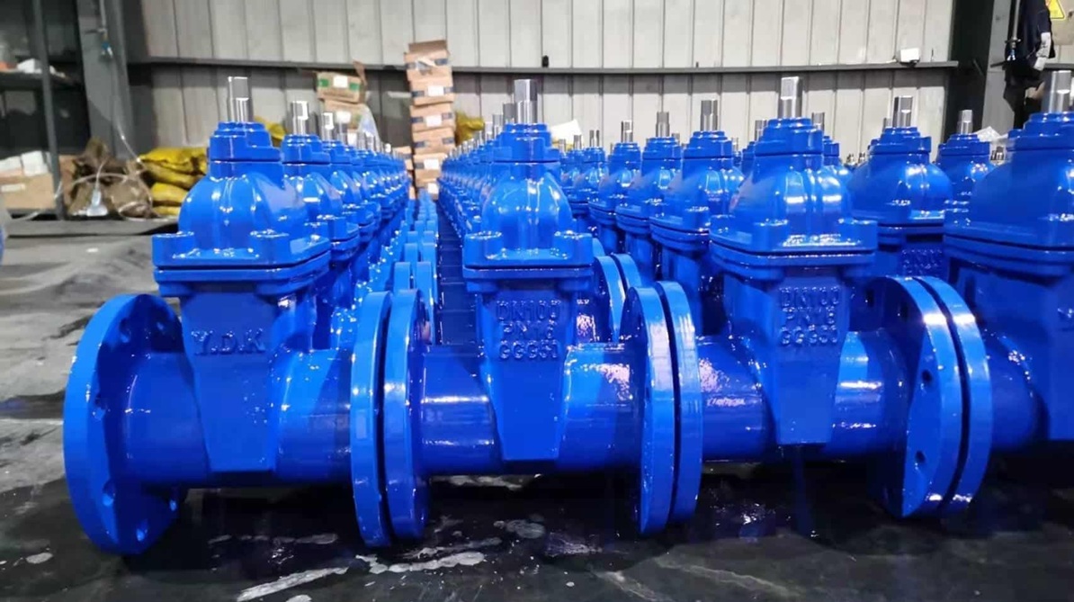 Van cổng ty chìm được sử dụng phổ biến trong các không gian hạn chế về chiều cao lắp đặt