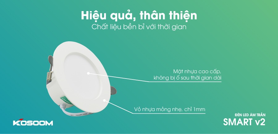 Đèn sự cố âm trần Kosoom là giải pháp chiếu sáng dự phòng tối ưu cho chung cư và nhà xưởng