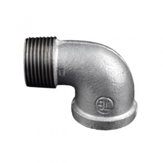Co điếu ren 90° M & F mạ kẽm Co điếu ren 90° M & F mạ kẽm