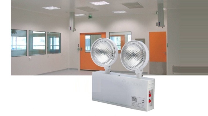 Đèn chiếu sáng sự cố Kentom là lựa chọn phổ biến tại các chung cư và nhà xưởng hiện nay