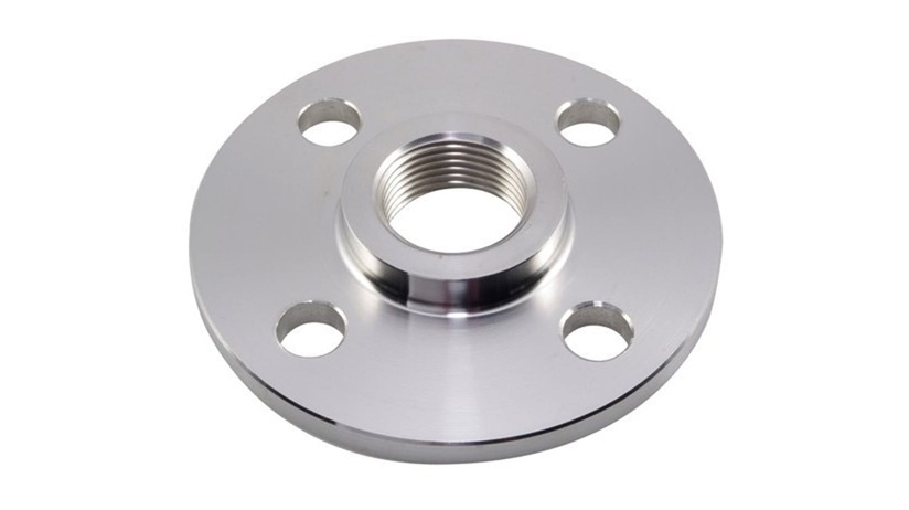 Mặt bích ren thép đúc được sử dụng rộng rãi trong hệ thống dẫn nước và khí chịu áp lực
