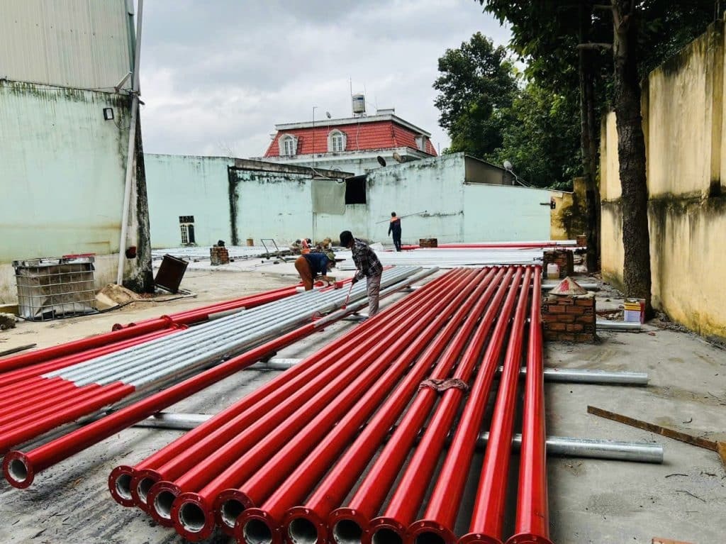 Ống thép PCCC được thiết kế chuyên biệt, đáp ứng tốt yêu cầu kỹ thuật của công trình hiện đại.