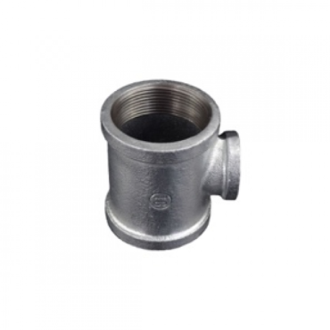 Tê ren giảm 130° mạ kẽm