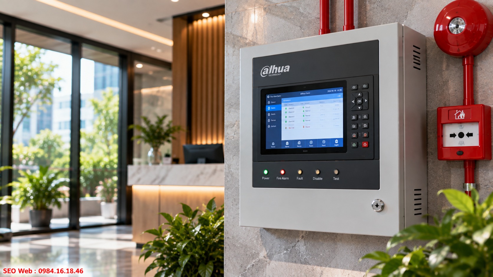 Trung tâm Dahua giúp quản lý hệ thống báo cháy ổn định FC-5200 hỗ trợ giám sát nhiều thiết bị và lưu trữ dữ liệu