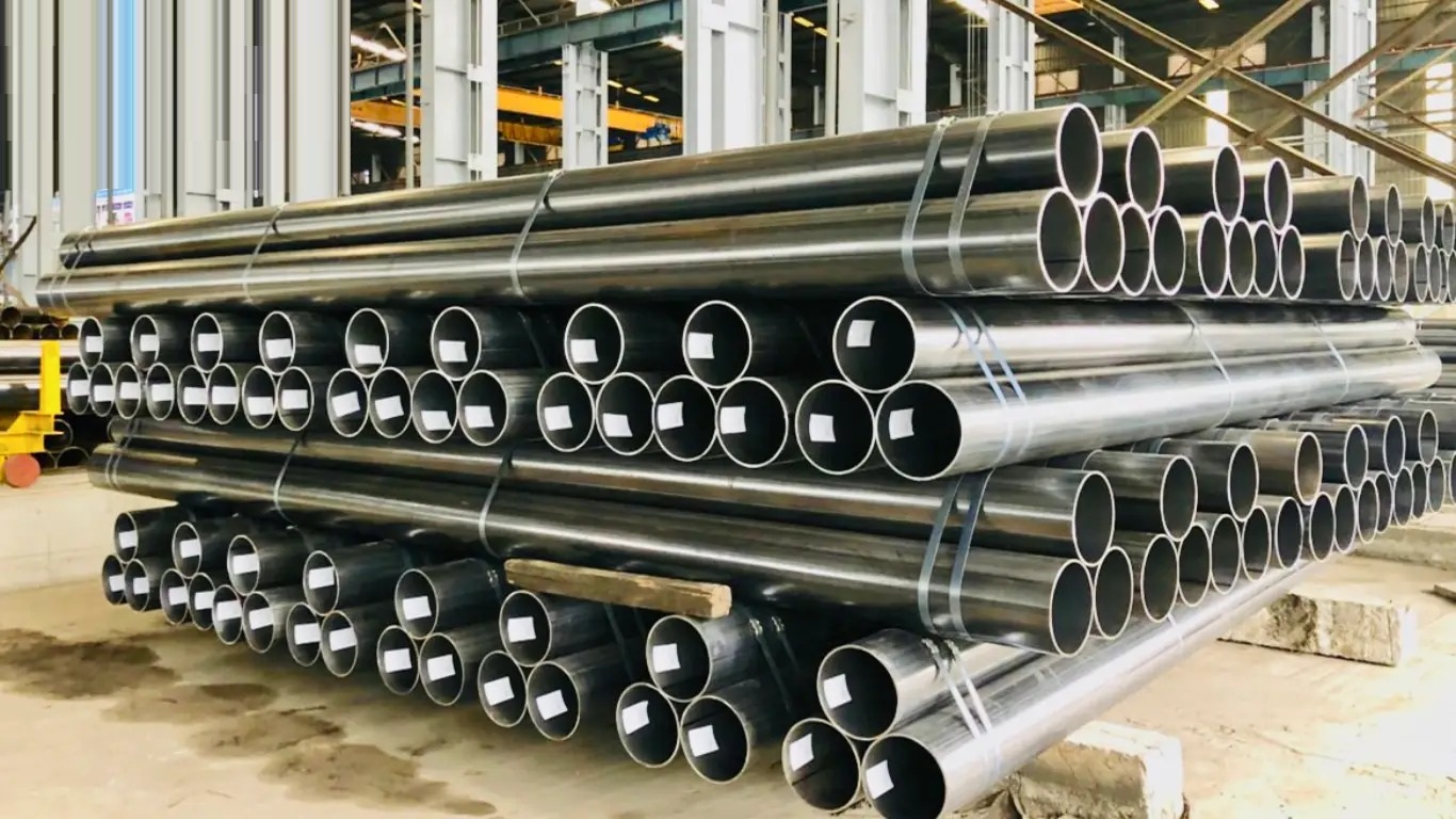Ống thép đen hàn lồng không tráng phủ