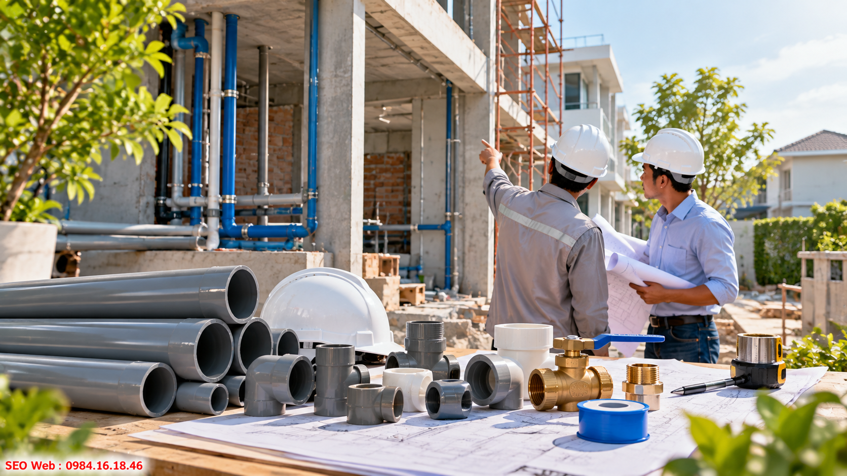 Lựa chọn vật tư phù hợp tiêu chuẩn kỹ thuật trong công trình nước Sản phẩm đạt chuẩn giúp công trình nghiệm thu thuận lợi và an toàn