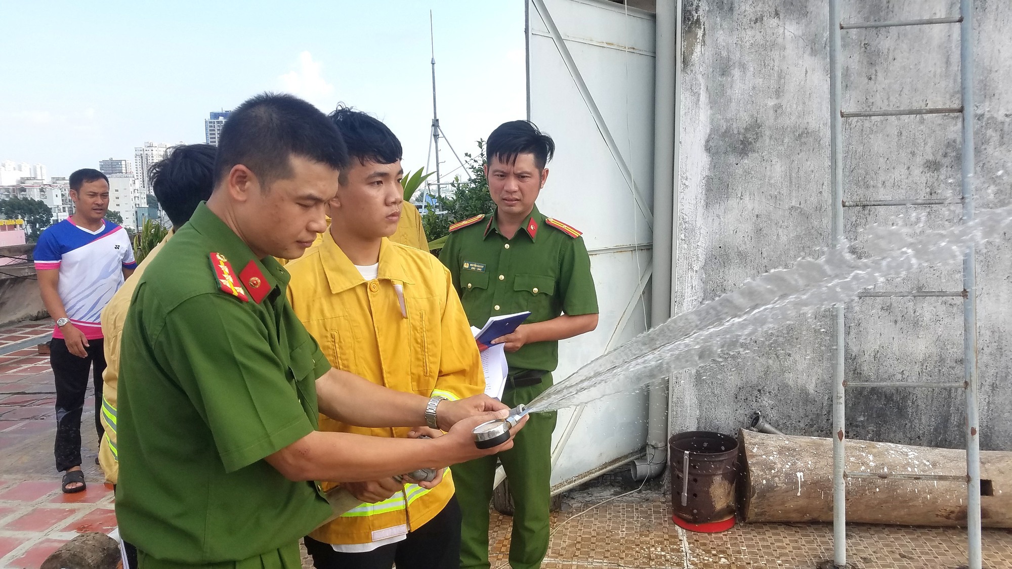 Kiểm tra lưu lượng và áp lực hoạt động