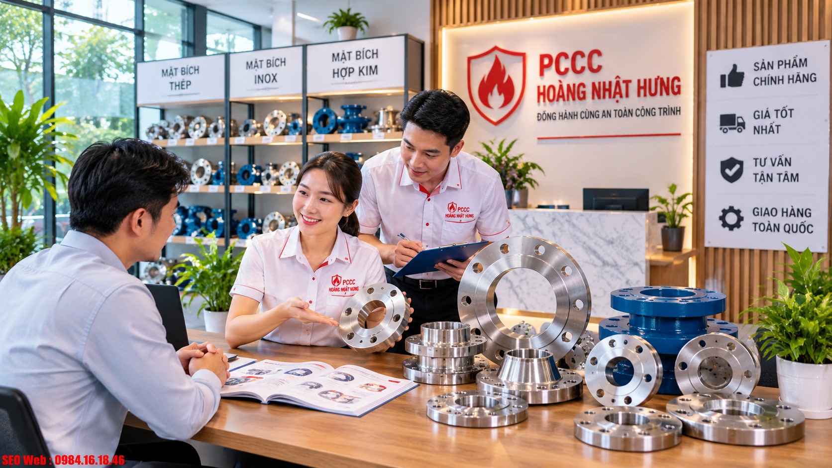 Địa chỉ mua mặt bích chất lượng tại PCCC Hoàng Nhật Hưng Hoàng Nhật Hưng cung cấp mặt bích đa dạng tiêu chuẩn kỹ thuật
