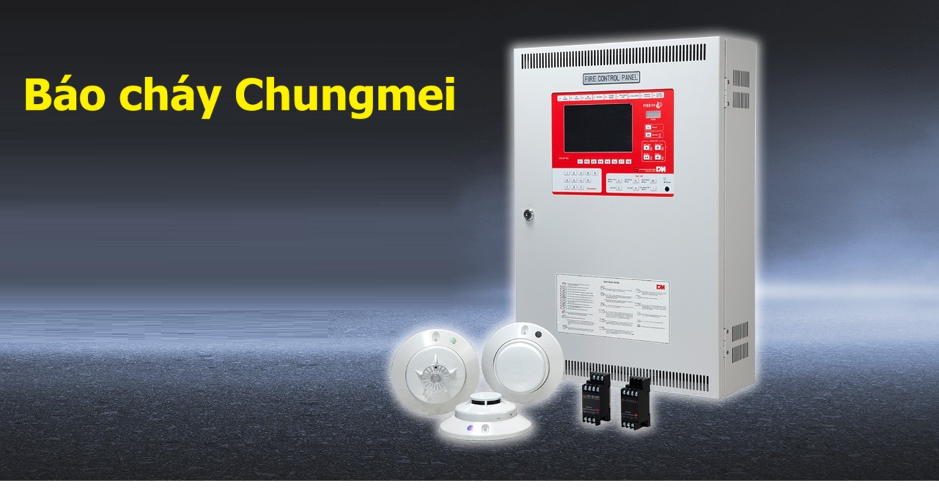 Hệ thống báo cháy chungmei được thiết kế nhằm phát hiện và cảnh báo sớm khi có cháy nổ xảy ra