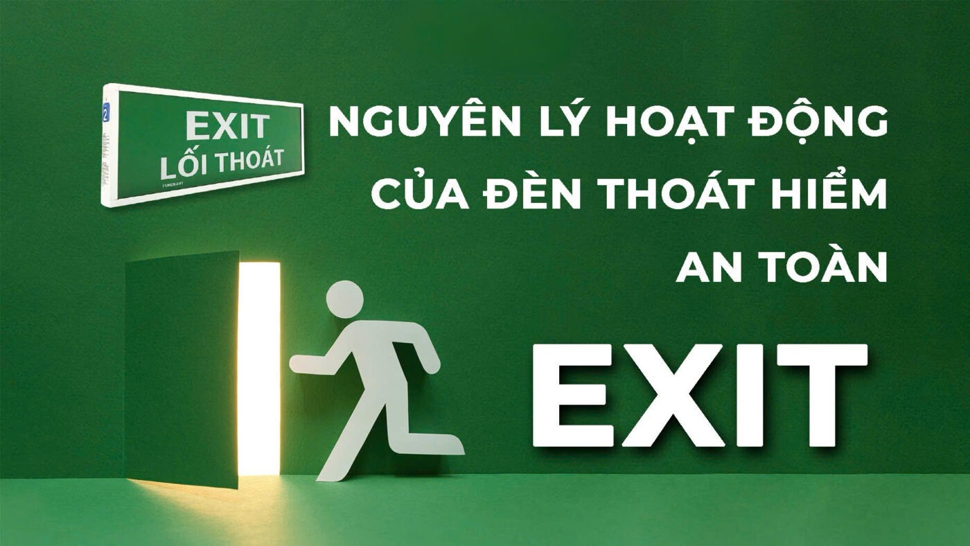 Việc lắp đặt đèn exit đúng chuẩn giúp đơn vị tuân thủ quy định phòng cháy hiện hành