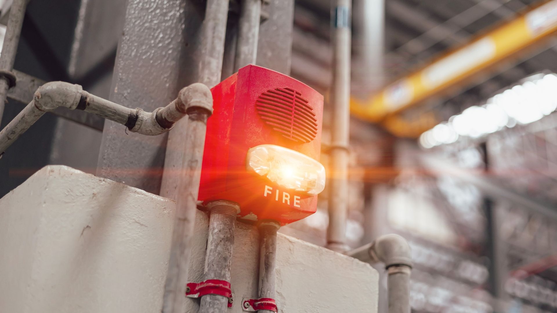 Thiết bị hỗ trợ kết nối đầu báo, còi, module giúp cảnh báo nhanh khi có sự cố cháy xảy ra