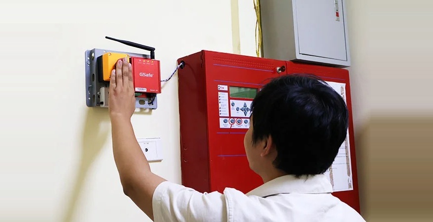 thiết bị truyền tín hiệu báo cháy