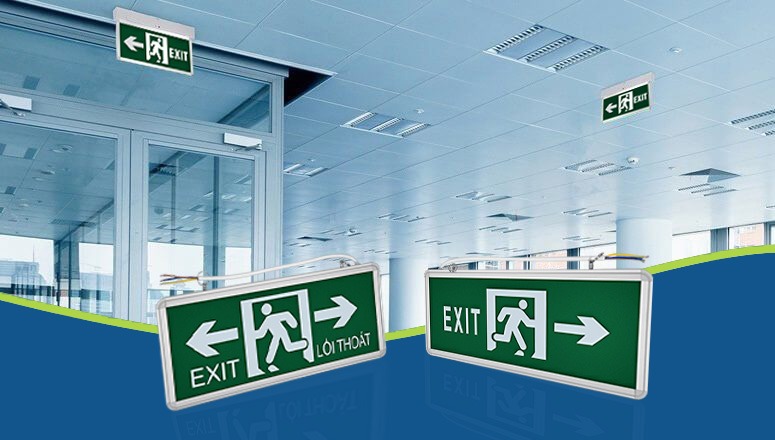 Khi lắp đặt đèn exit, cần đảm bảo đúng quy chuẩn để thiết bị hoạt động ổn định và hiệu quả