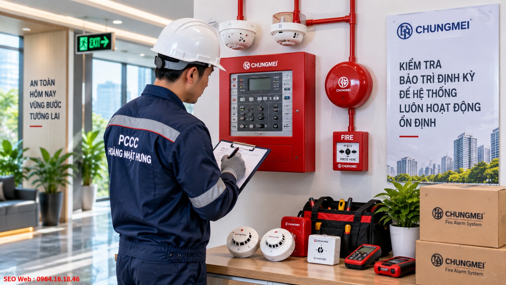 Bảo dưỡng thường xuyên giúp thiết bị hoạt động chính xác và ổn định