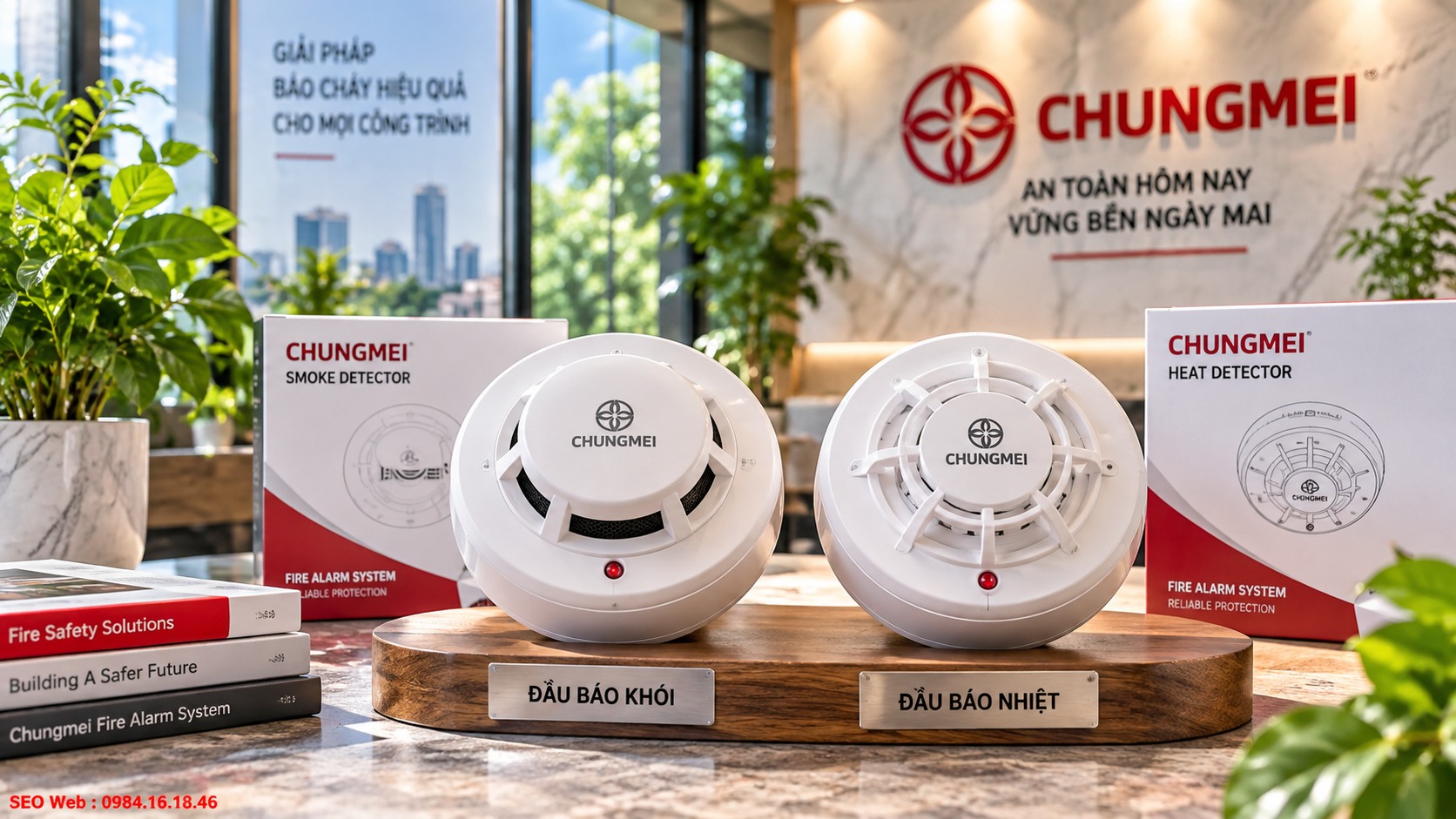 Hai loại đầu báo giúp phát hiện sớm dấu hiệu cháy khác nhau