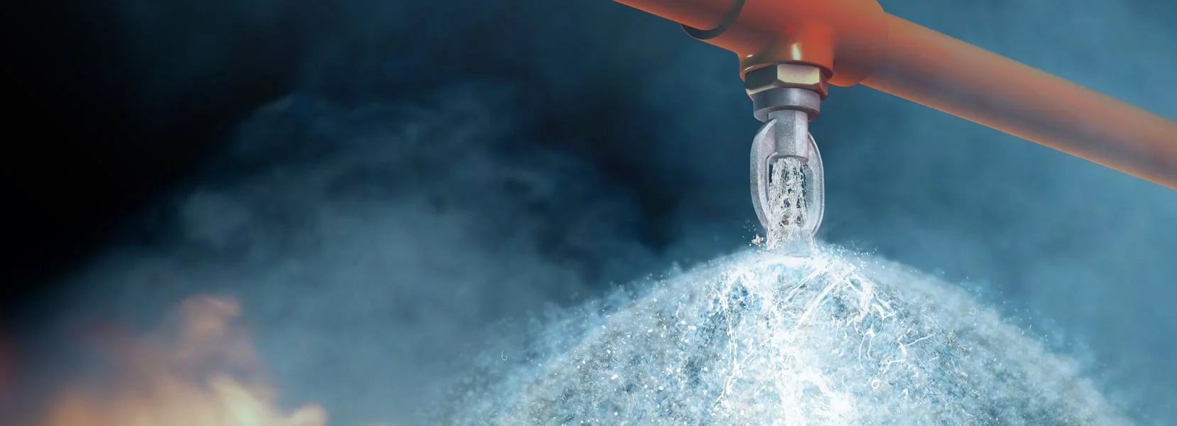 Đầu phun tường (Sidewall) là loại đầu phun được lắp đặt sát tường thay vì trên trần