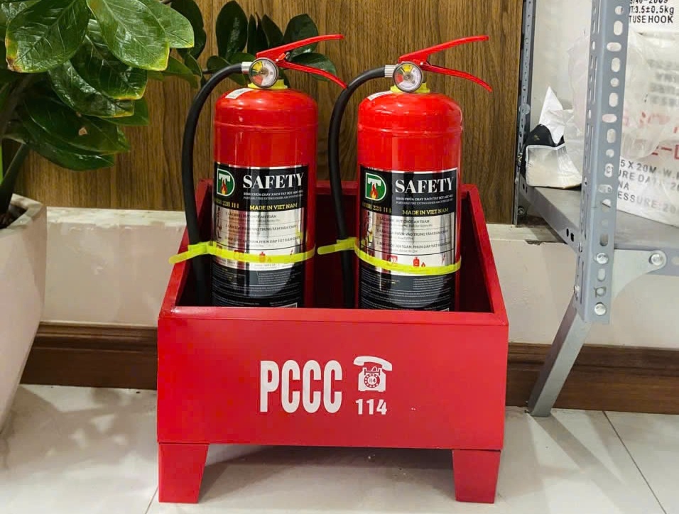 Bình chữa cháy Safety là thiết bị dập lửa chuyên dụng, hiệu quả cao.