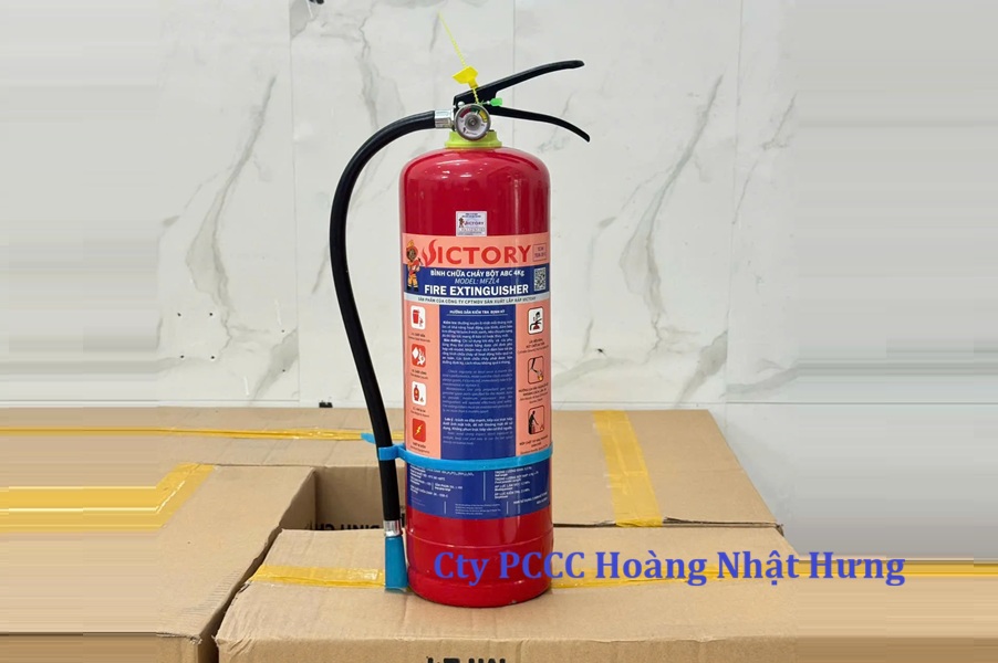Bình chữa cháy Victory hoạt động theo cách rất đơn giản và an toàn