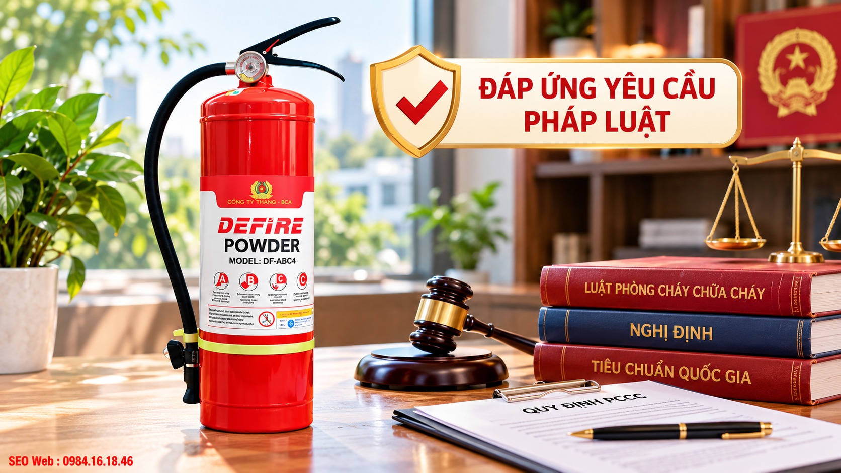 Sản phẩm đủ kiểm định hỗ trợ cơ sở đáp ứng yêu cầu phòng cháy