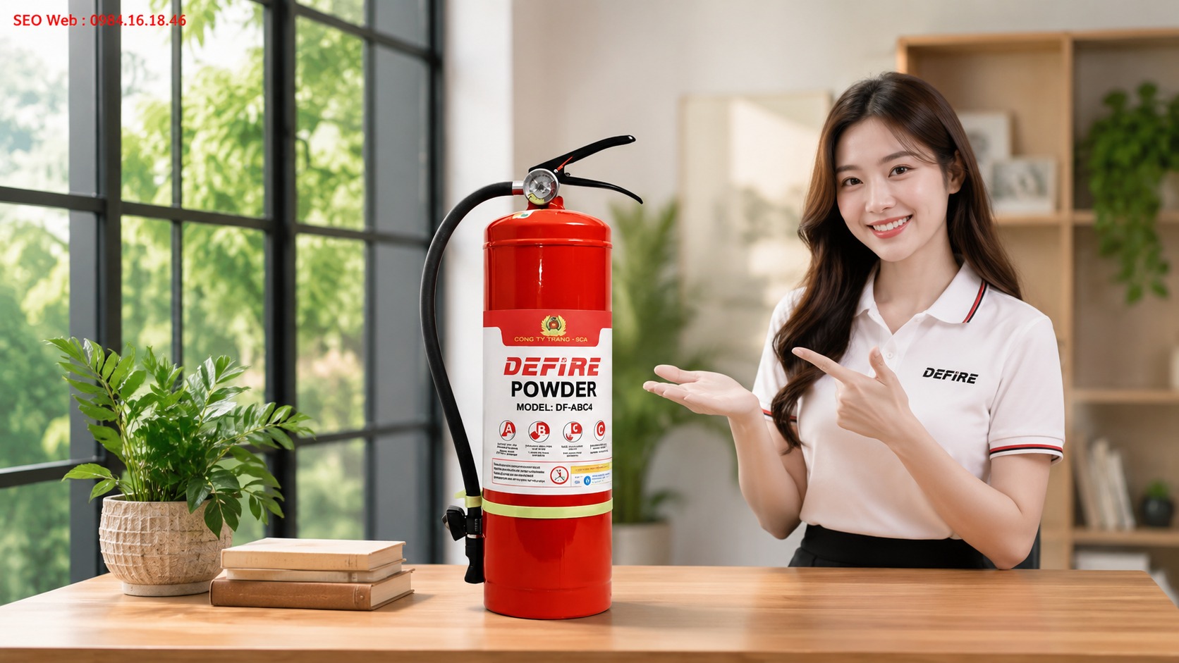 Thân bình thép dày chịu áp lực cao và chống va đập.