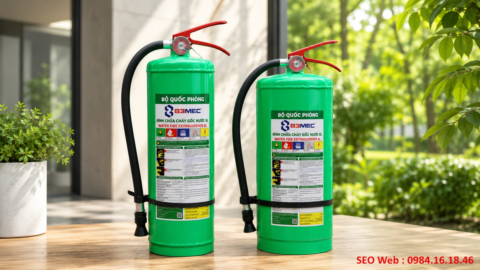 Bình PCCC Bộ Quốc Phòng sản xuất theo tiêu chuẩn quân đội nghiêm ngặt. Bình PCCC Bộ Quốc Phòng sản xuất theo tiêu chuẩn quân đội nghiêm ngặt.