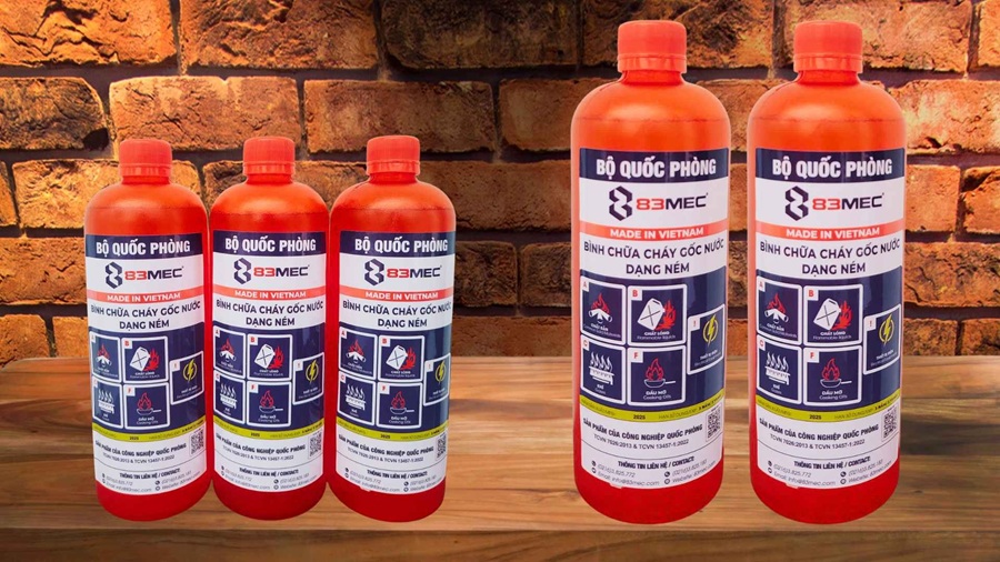 Bình chữa cháy Bộ Quốc Phòng phù hợp cả trong nhà lẫn ngoài trời Bình chữa cháy Bộ Quốc Phòng phù hợp cả trong nhà lẫn ngoài trời