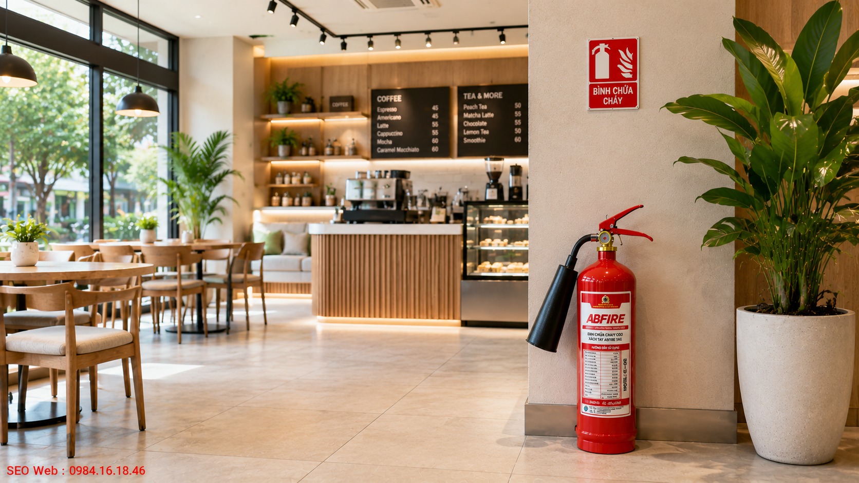 Bình chữa cháy khí CO2 3kg ABFIRE Bộ Công An