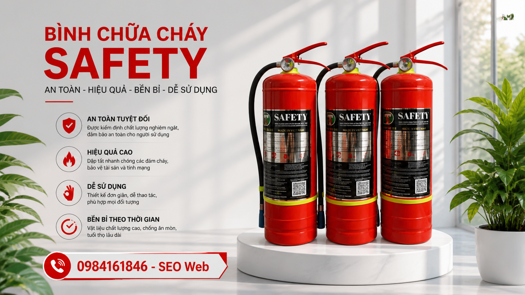 Báo giá bình phòng cháy chữa cháy Safety mới nhất năm 2026 Báo giá bình phòng cháy chữa cháy Safety mới nhất năm 2026