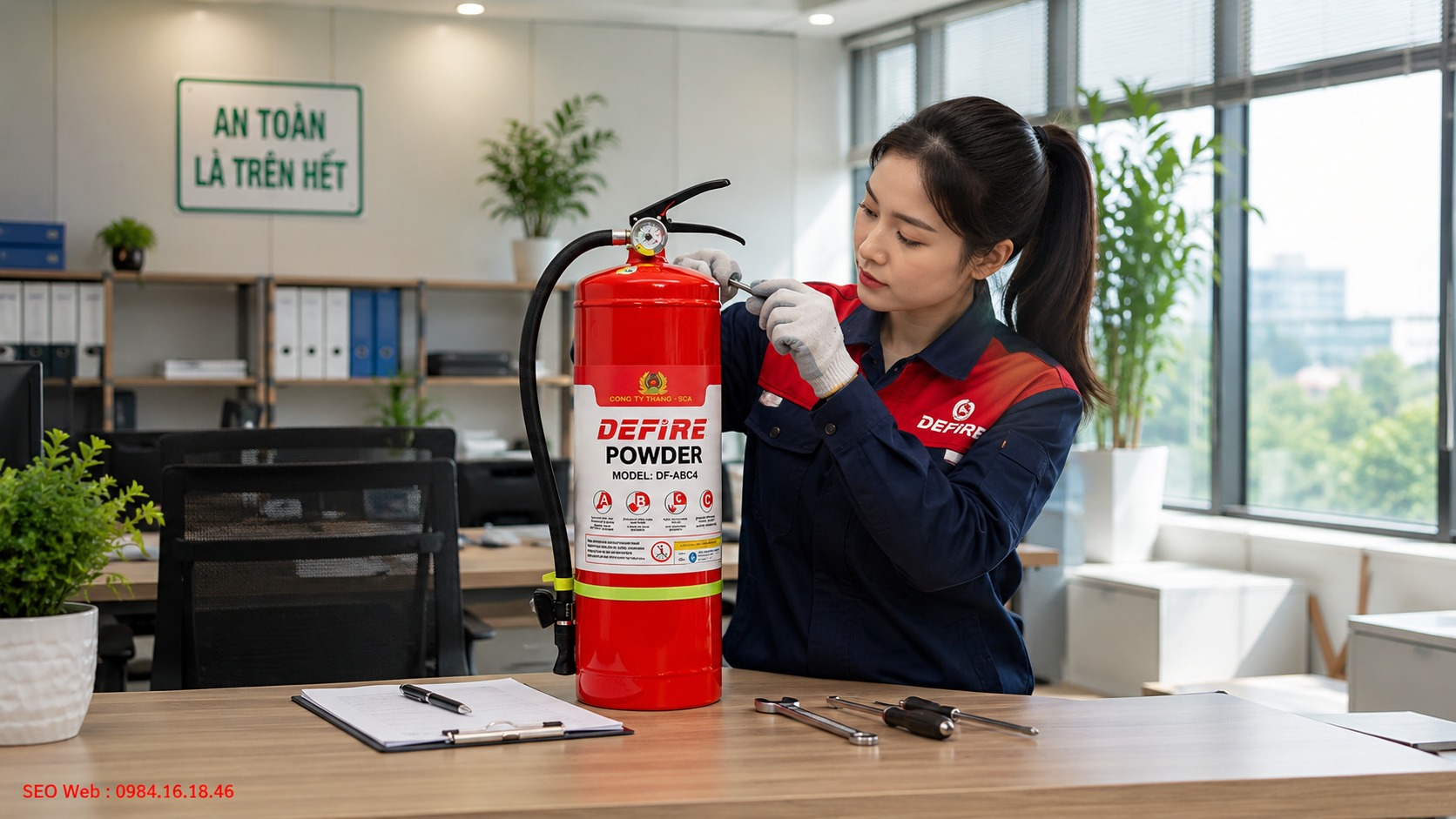 Vật liệu bền chắc giúp bình chịu lực và sử dụng ổn định lâu dài