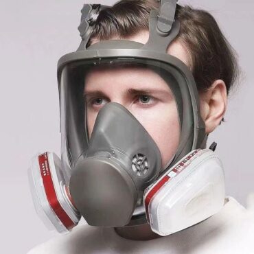 Mặt nạ phòng độc toàn mặt 68000 2 Phin Lọc
