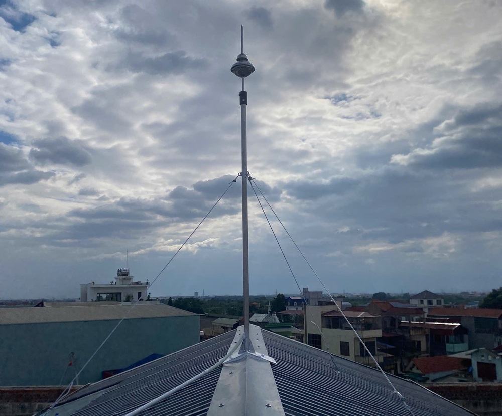 Kim thu sét ESE được phát triển nhằm mở rộng vùng bảo vệ hiệu quả cho công trình hiện đại