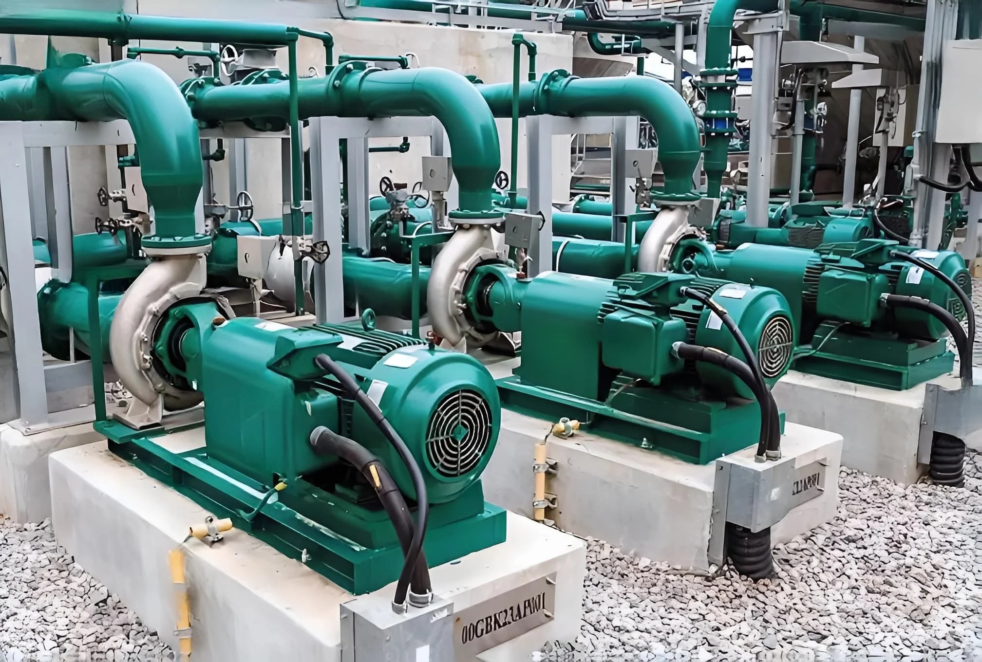 Máy bơm chữa cháy trục ngang ly tâm phổ biến