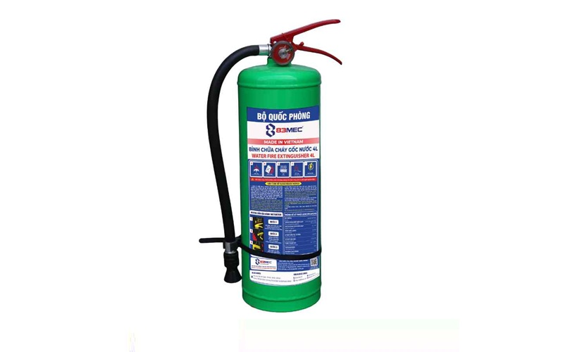 Bình chữa cháy Bộ Quốc Phòng được đánh giá cao về độ bền và hiệu quả sử dụng lâu dài