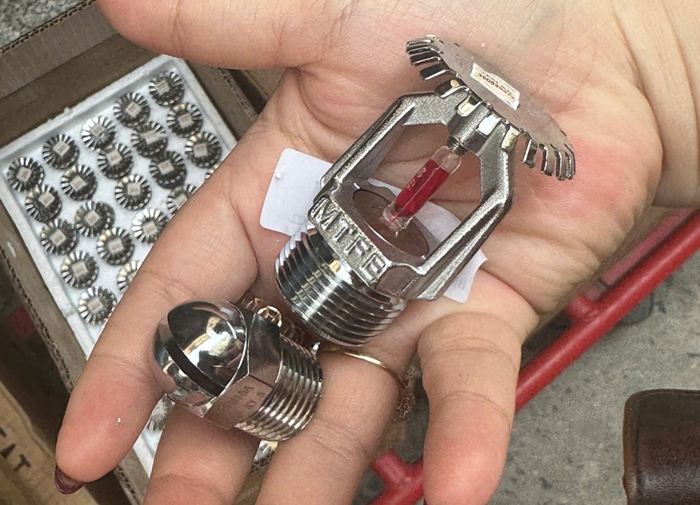 Vệ sinh định kỳ giúp đầu phun Sprinkler duy trì hiệu suất ổn định lâu dài