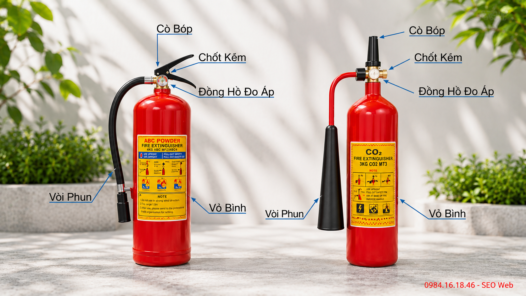 Cấu tạo đơn giản nhưng hiệu quả giúp người dùng dễ dàng thao tác khi có sự cố xảy ra