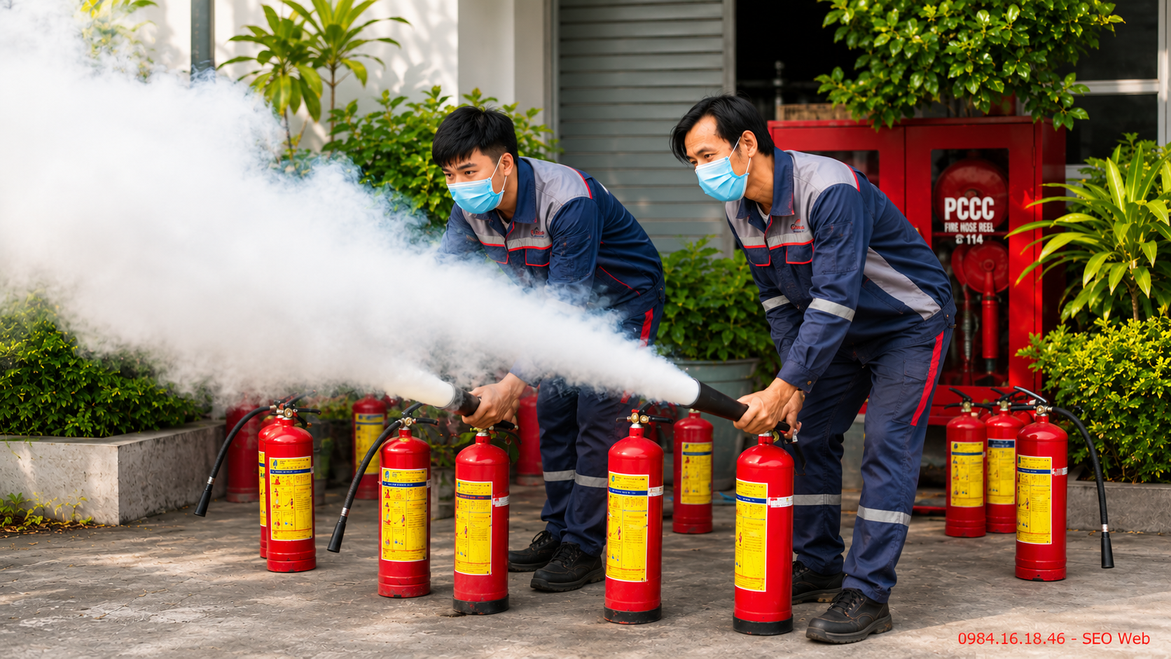 Một số sai lầm khi sử dụng bình chữa cháy lần đầu
